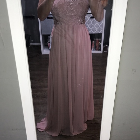 Blush pink prom dress - Picture 4 of 7